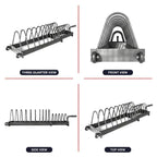 Extended Weight Plate Storage Rack