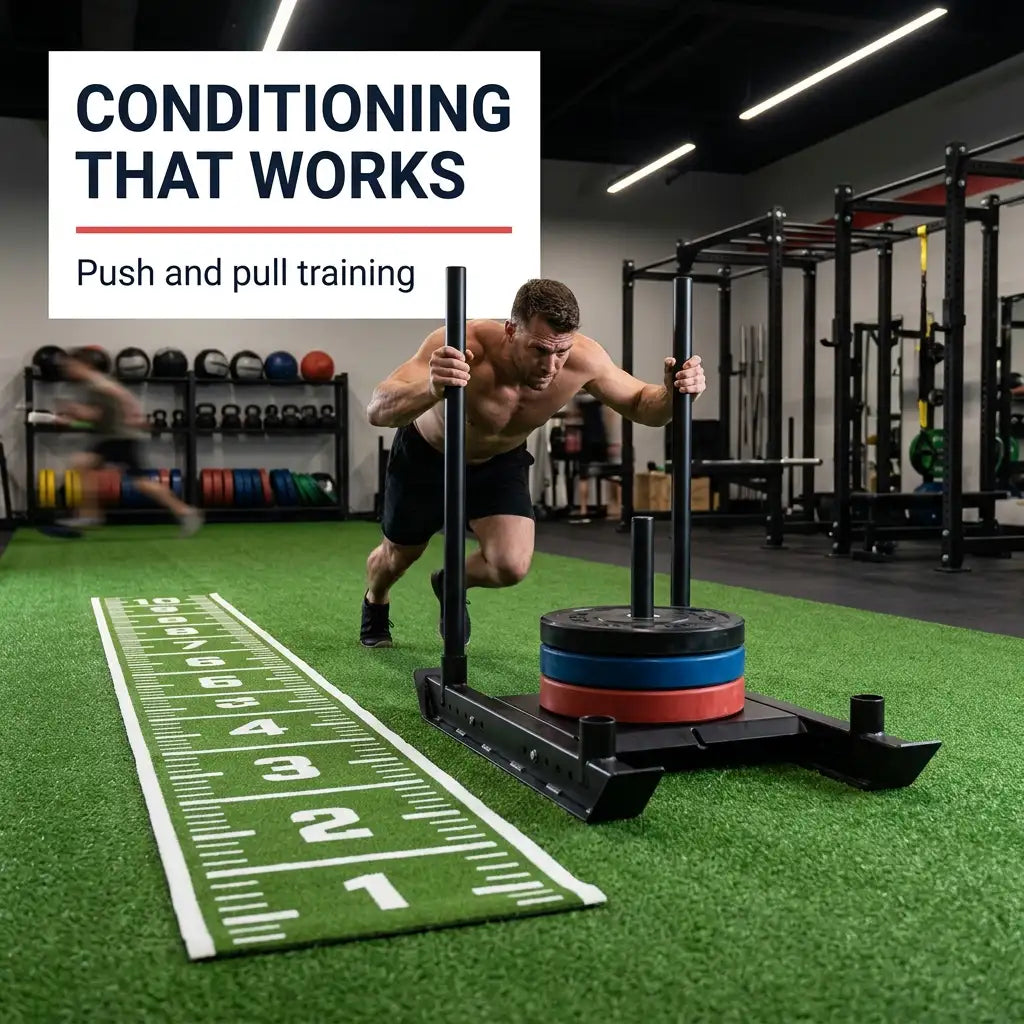 Push & Pull Sled with 10m Sprint Mat