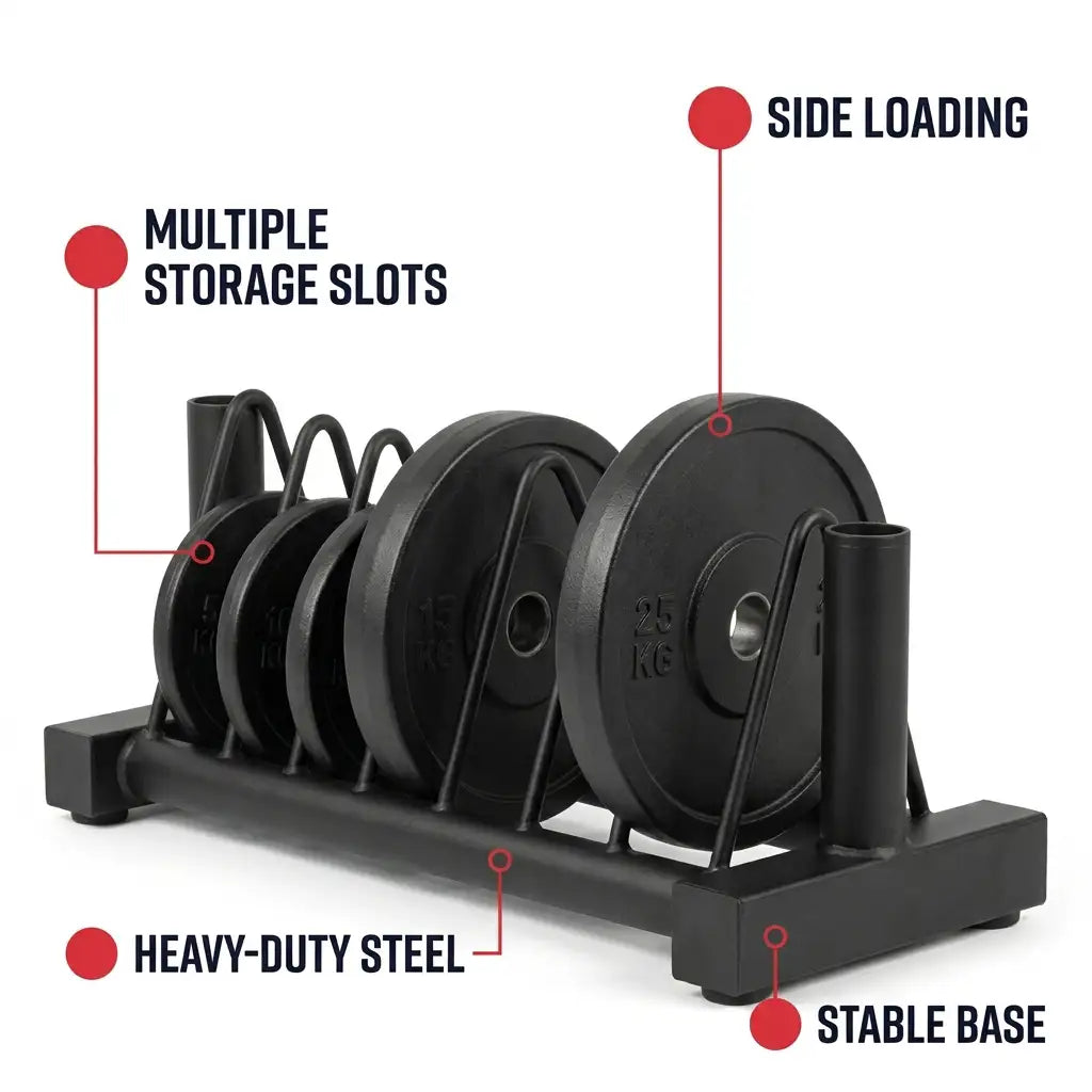 Standard Weight Plate Storage Rack
