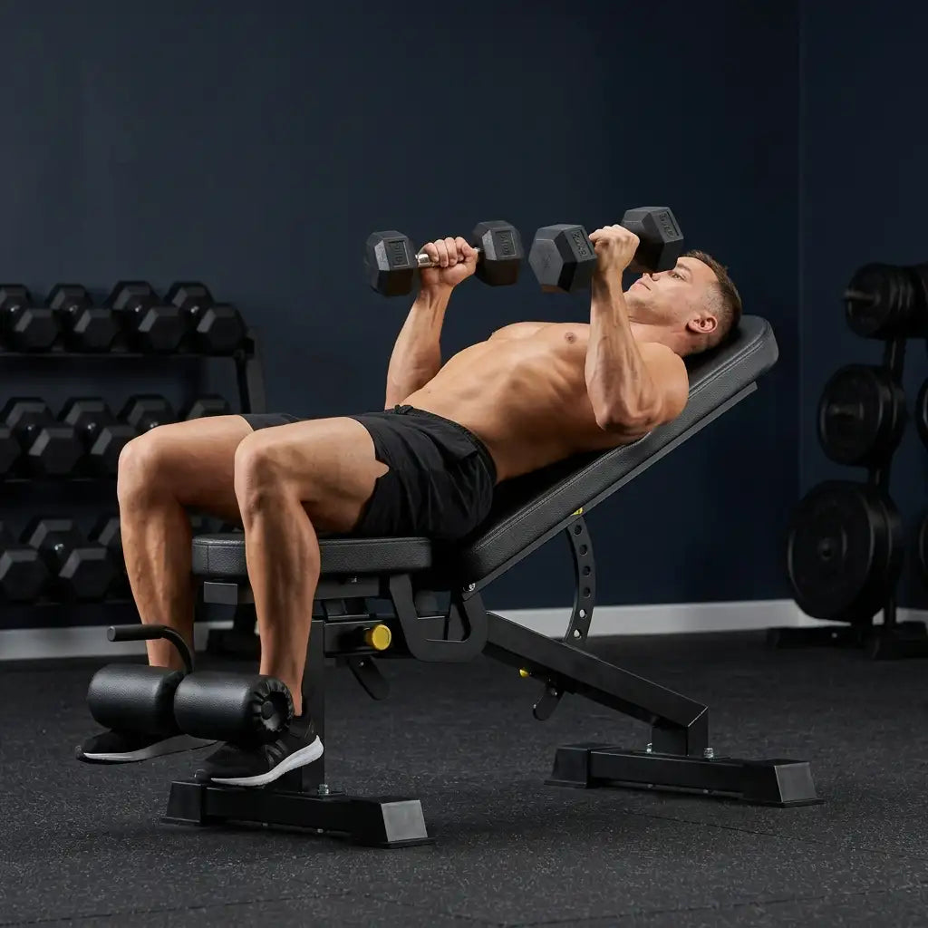 Adjustable Weight Bench with 9 Positions