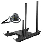 weight training sled with white background