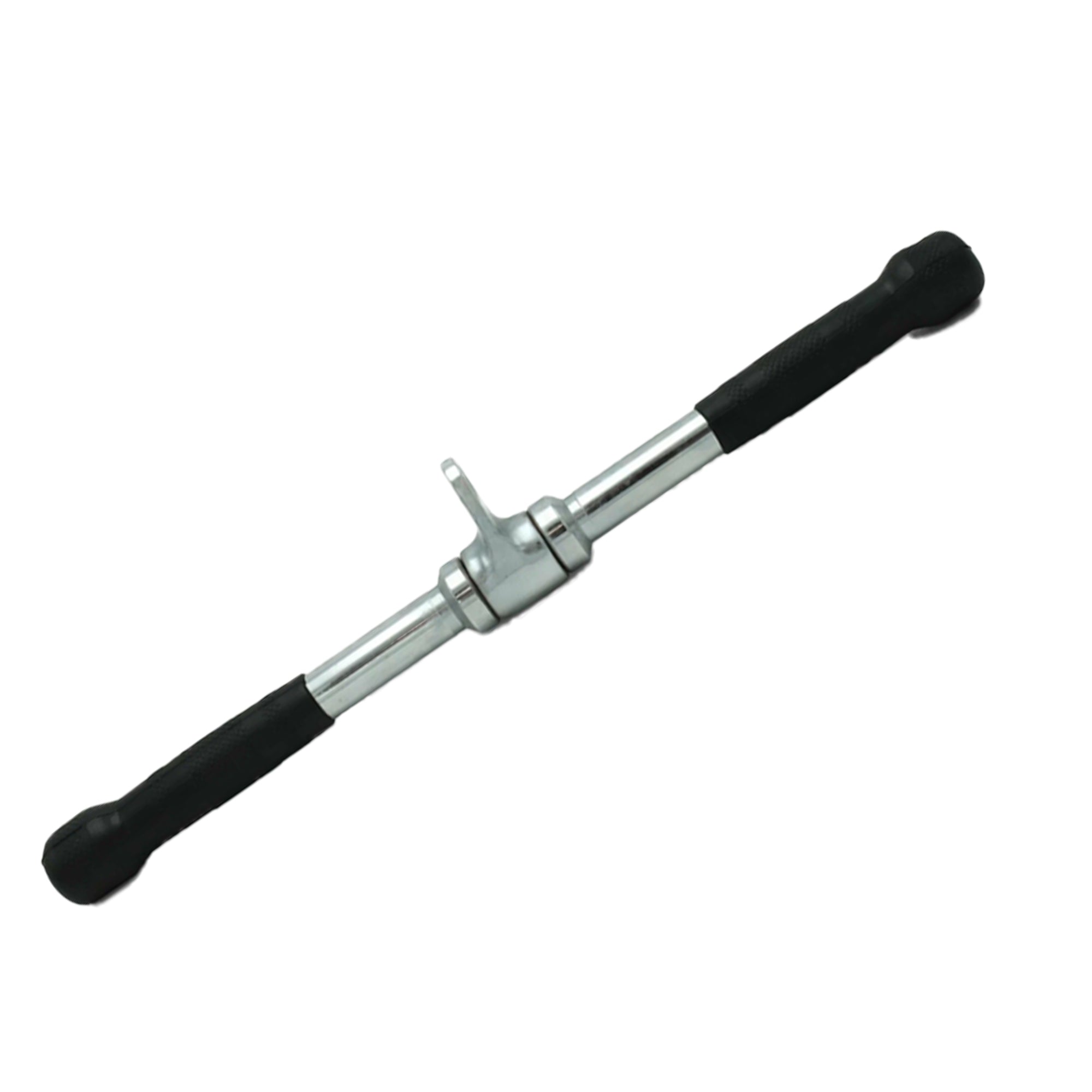 Mechanical tool with black handles on a white background