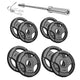 15KG Set (4x 1.25KG + 4x 2.5KG) / With 5ft Barbell & Clips
