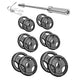 45KG Set (4x1.25KG + 4x2.5KG + 2x5KG + 2x10KG) / With 7ft Barbell & Clips
