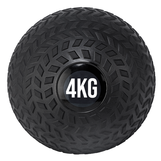 Treaded Slam Balls - Heavy-Duty Rubber Medicine Balls for Explosive Power Training - Non-Bounce Textured Grip for Strength, Core & Cardio Workouts -