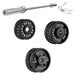 60KG Set (2x5KG + 2x10KG + 2x15KG) / With 4ft Barbell & Clips
