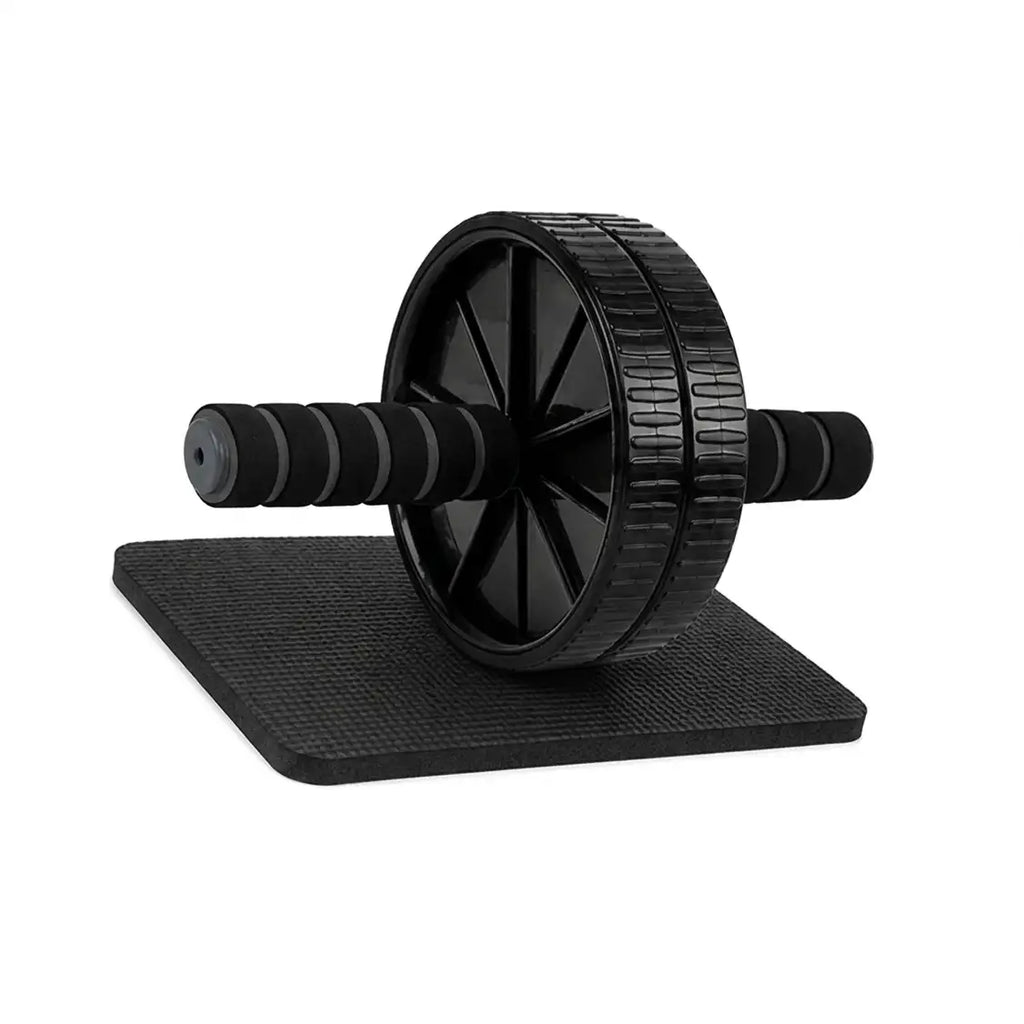 Double-Wheel Ab Roller with Knee Pad