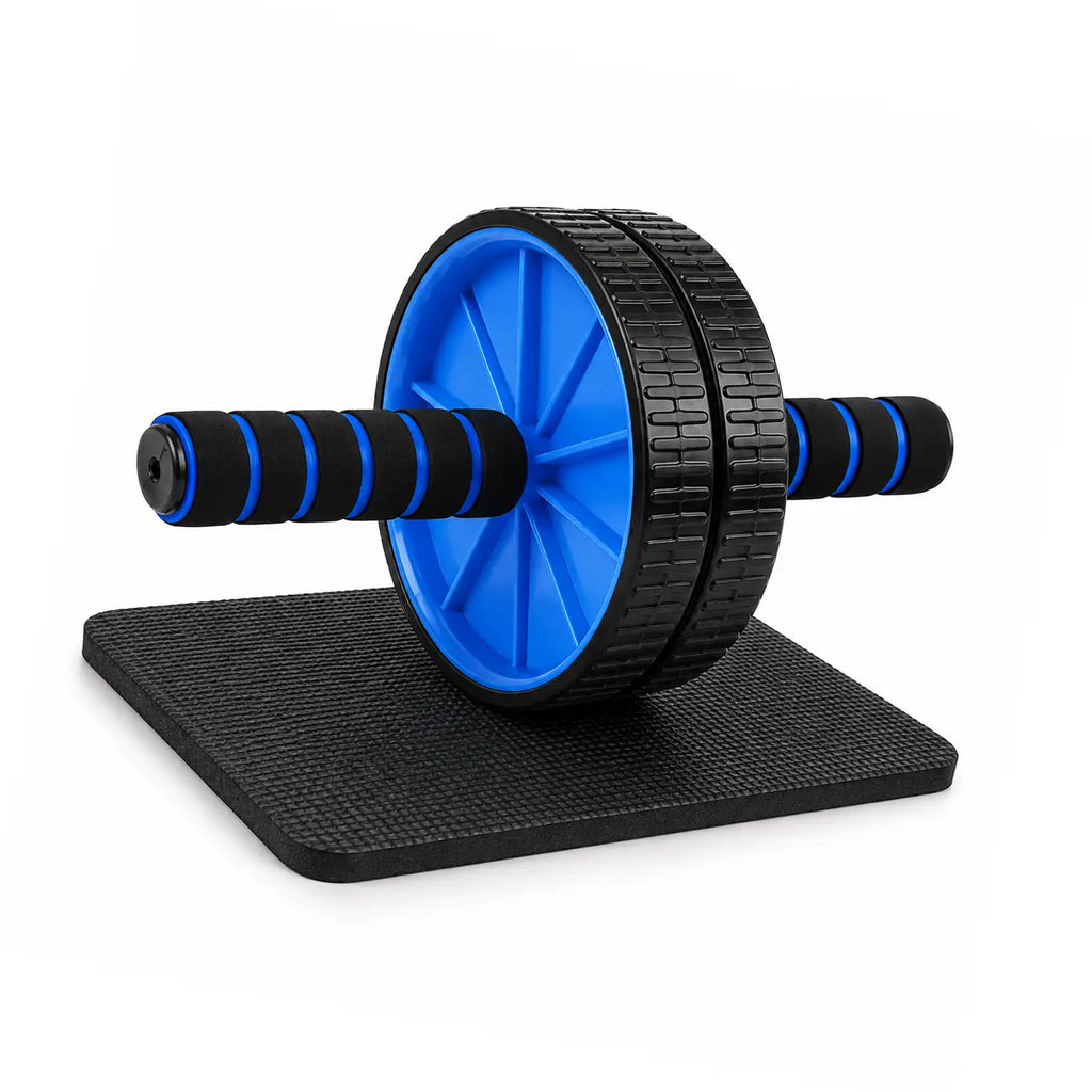 Double-Wheel Ab Roller with Knee Pad