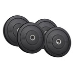 Olympic Bumper Plates with Stainless Steel Insert for Gym