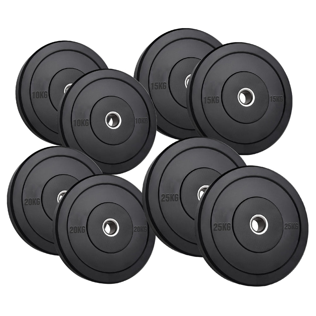 Olympic Bumper Plates with Stainless Steel Insert for Gym