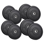 Olympic Bumper Plates with Stainless Steel Insert for Gym