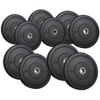Olympic Bumper Plates with Stainless Steel Insert for Gym