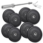 Olympic Bumper Plates with Stainless Steel Insert for Gym