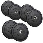 Olympic Bumper Plates with Stainless Steel Insert for Gym