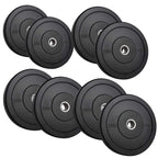 Olympic Bumper Plates with Stainless Steel Insert for Gym