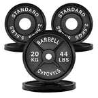 Olympic 2" Cast Iron Weight Plates for Strength Training