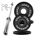 Olympic 2" Cast Iron Weight Plates for Strength Training