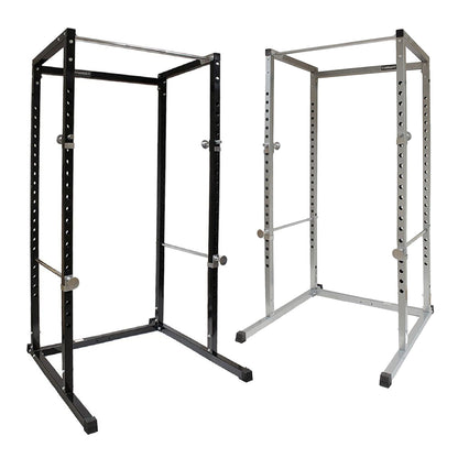 G100 Heavy-Duty Power Rack - Professional Strength Training Station with Integrated Pull-up Bar - Reinforced Steel Construction - Spacious Design for Compound Lifts - Customisable with Optional