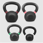 Cast Iron Kettlebells with Smooth Wide Handle for Training