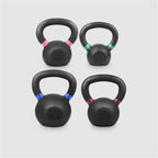 Cast Iron Kettlebells with Smooth Wide Handle for Training