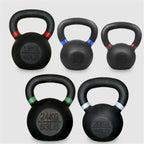 Cast Iron Kettlebells with Smooth Wide Handle for Training