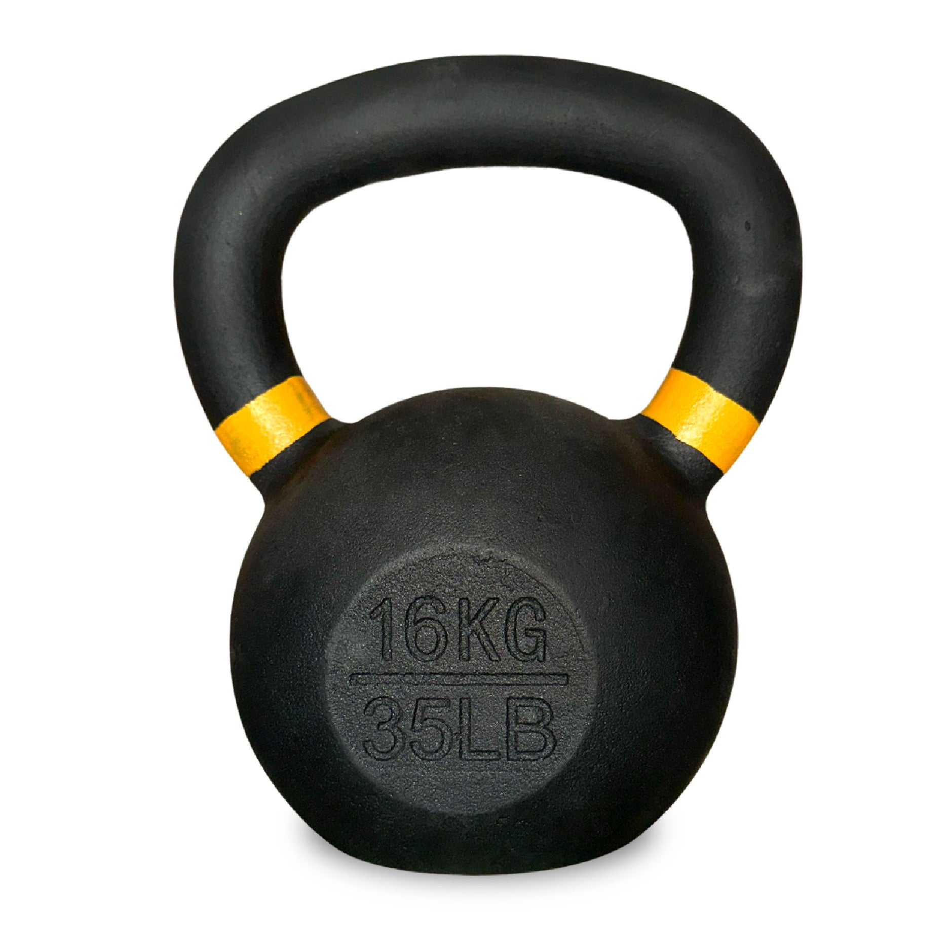 Cast Iron Kettlebells with Smooth Wide Handle for Training