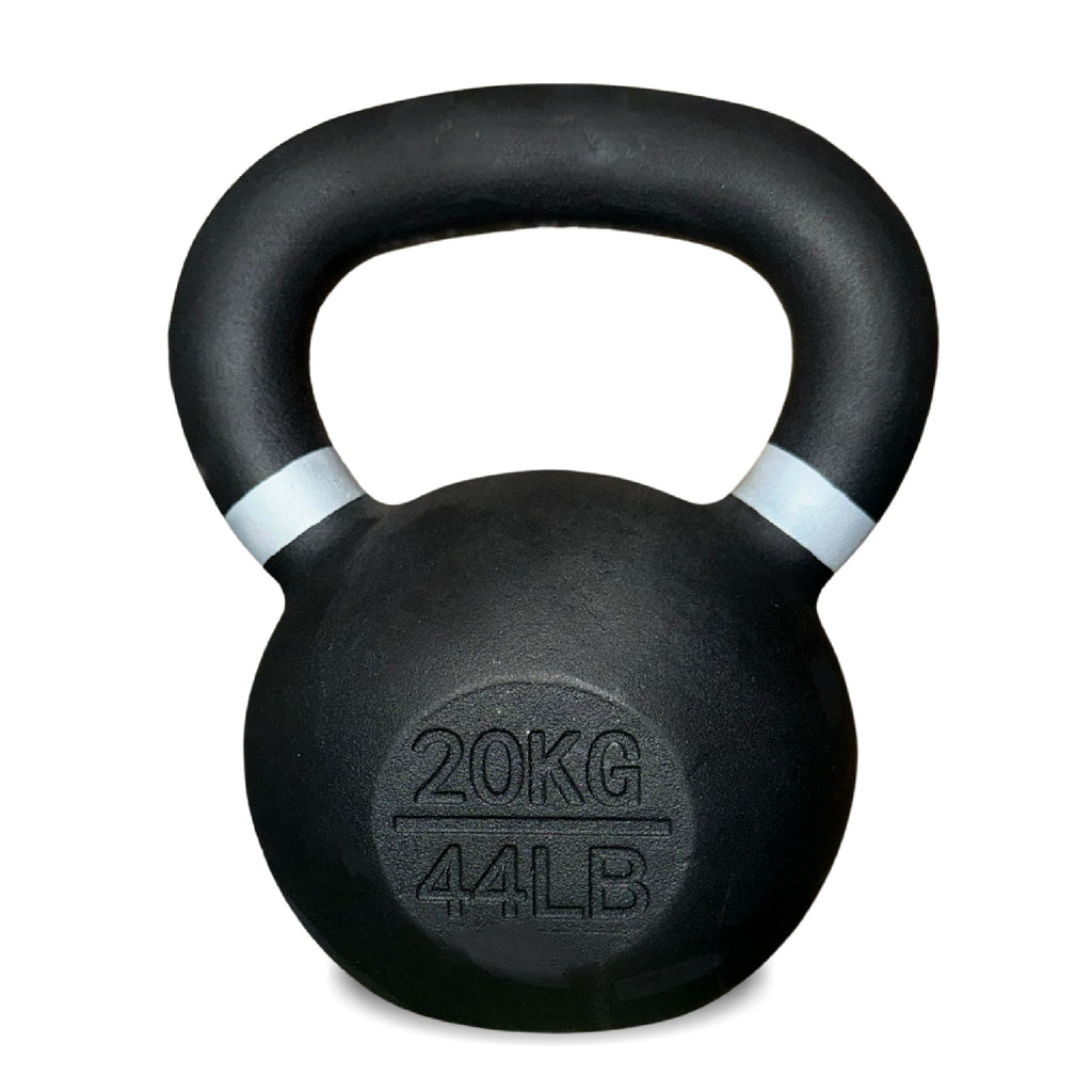 Cast Iron Kettlebells with Smooth Wide Handle for Training