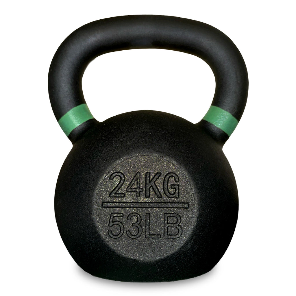 Cast Iron Kettlebells with Smooth Wide Handle for Training
