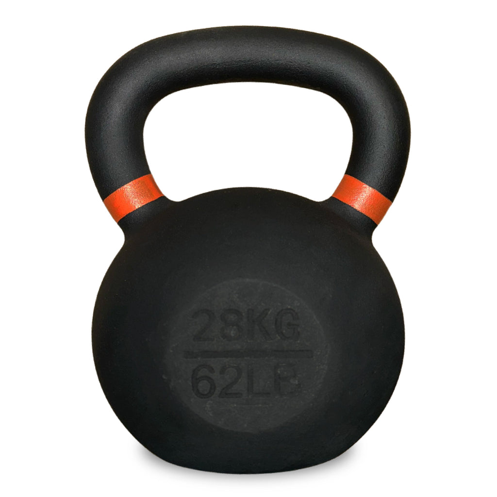 Cast Iron Kettlebells with Smooth Wide Handle for Training