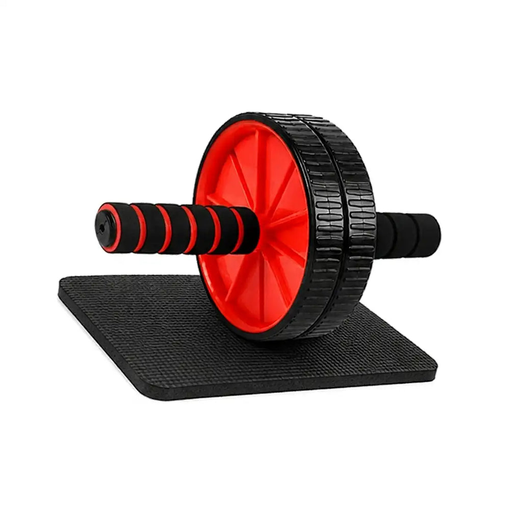 Double-Wheel Ab Roller with Knee Pad