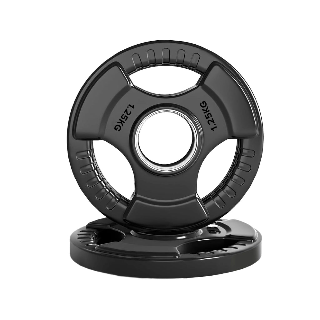 Premium Tri-Grip Olympic Weight Plate for Strength Training
