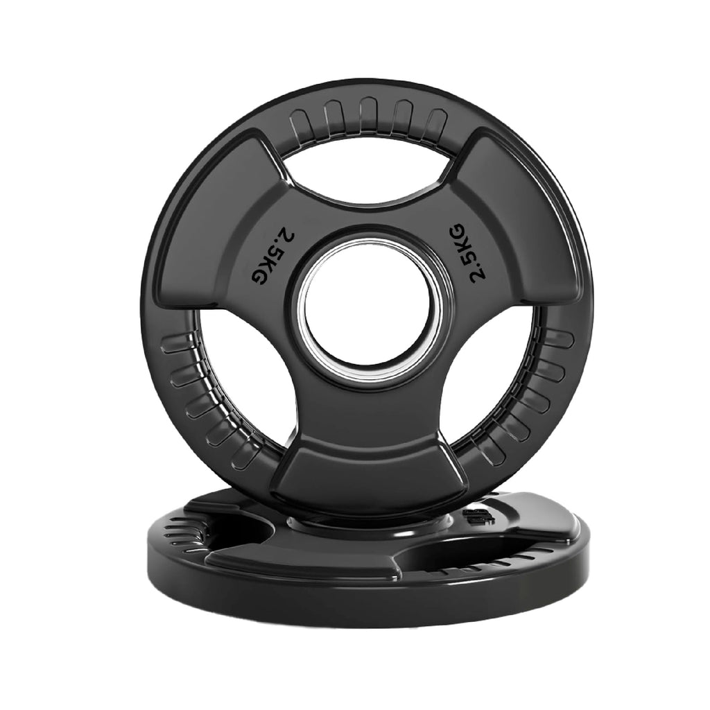 Premium Tri-Grip Olympic Weight Plate for Strength Training