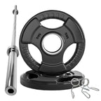 Premium Tri-Grip Olympic Weight Plate for Strength Training