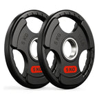 Tri-Grip Olympic Weight Plates