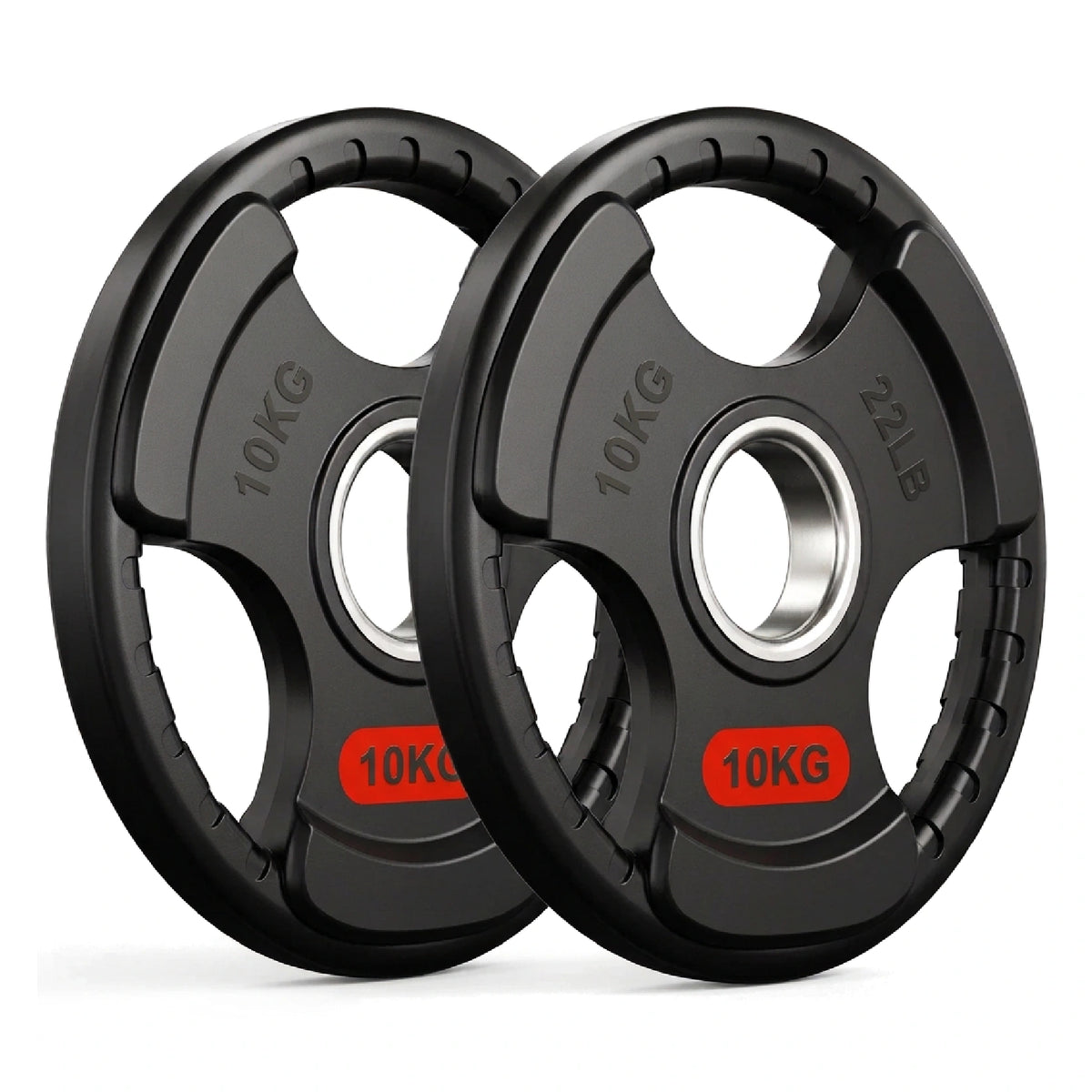 Tri-Grip Olympic Weight Plates
