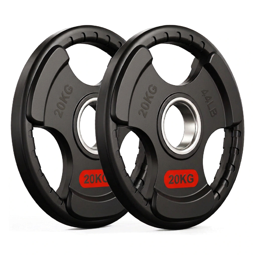 Tri-Grip Olympic Weight Plates