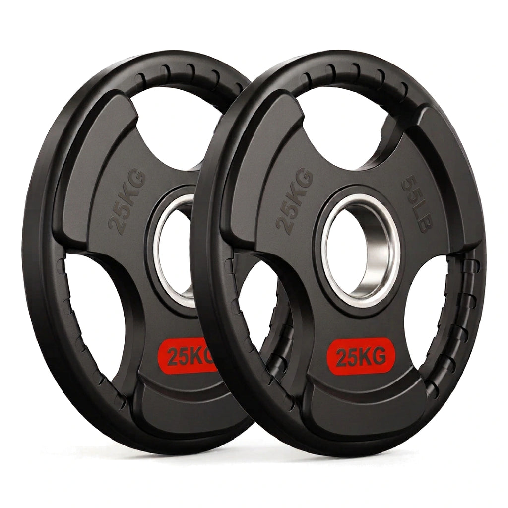 Tri-Grip Olympic Weight Plates