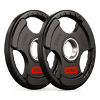 Tri-Grip Olympic Weight Plates