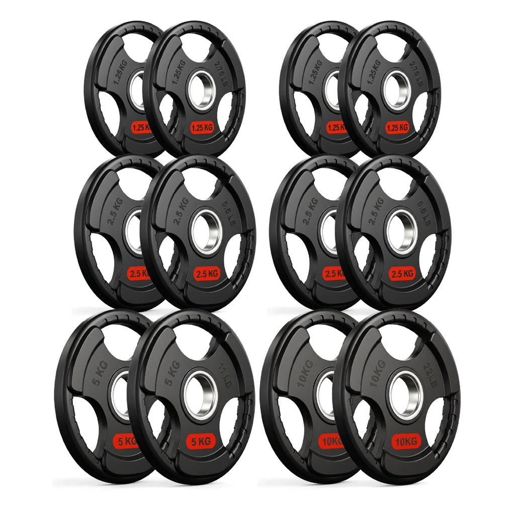 Tri-Grip Olympic Weight Plates