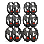 Tri-Grip Olympic Weight Plates