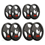 Tri-Grip Olympic Weight Plates