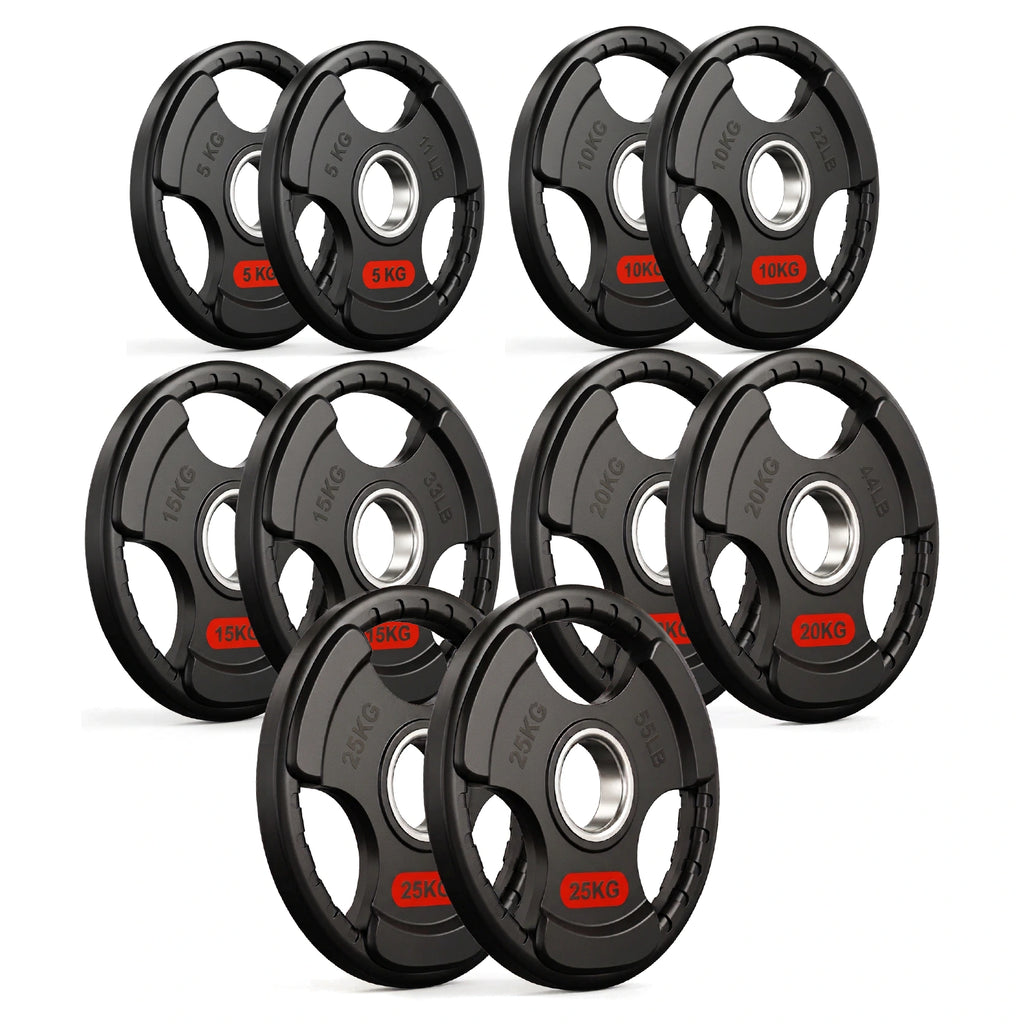 Tri-Grip Olympic Weight Plates