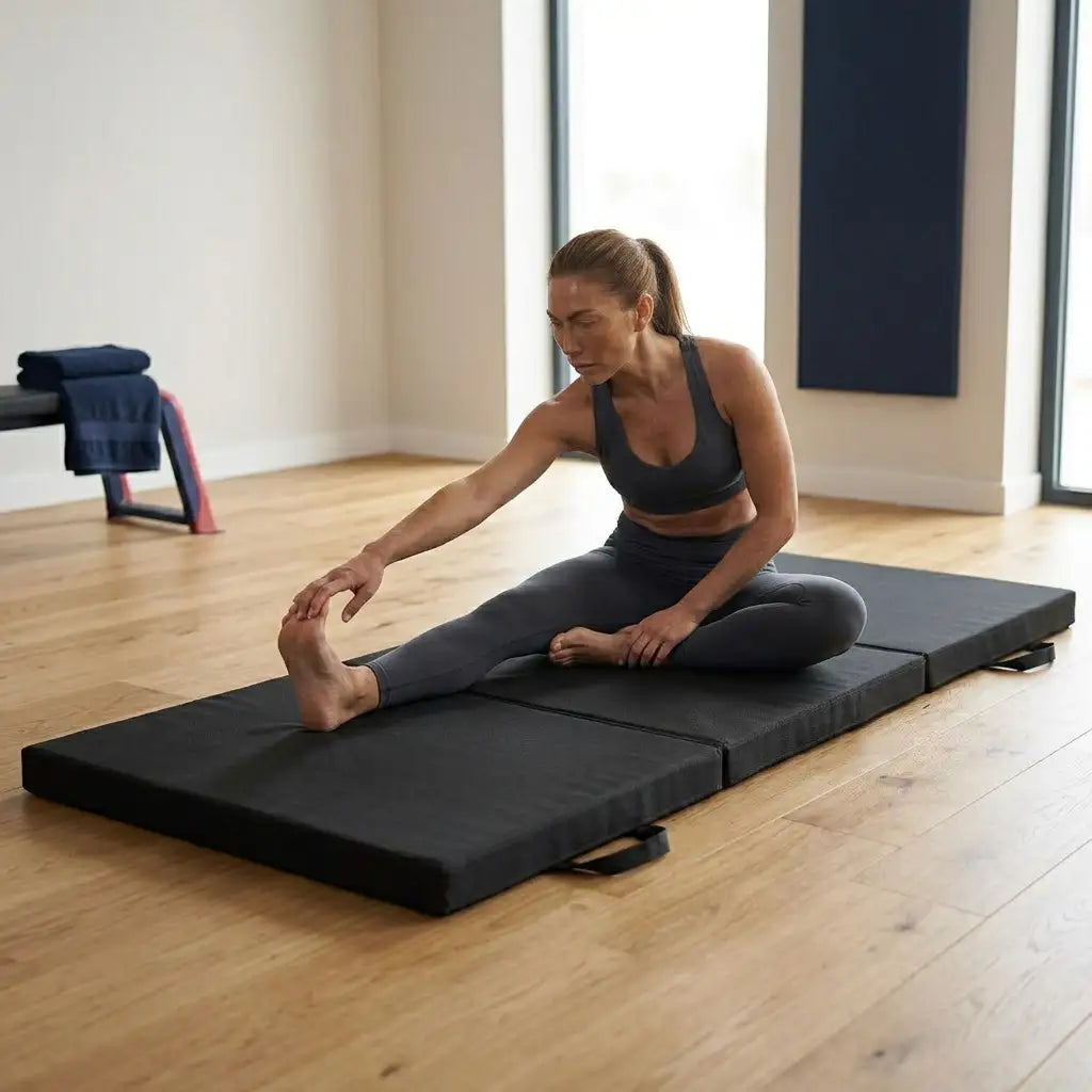 Tri Fold Gym Mat with 5cm Thick Foam