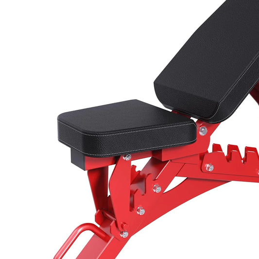 Commercial Adjustable Weight Bench for Strength Training – Heavy-Duty Workout Bench for Home, Garage & Professional Gym Use