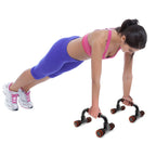 Push Up Bars with Non-Slip Ergonomic Handles for Home Workouts